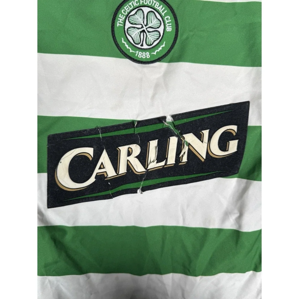 Vintage Nike Celtic FC 2005/2006 Home Football Shirt Mens XS White Soccer Jersey - Picture 8 of 16